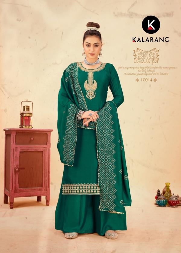 Kalarang Shreya Heavy Silk Designer Salwar Suit Collection